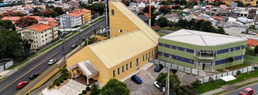 Vista aérea da Paróquia São José Operário